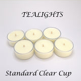 Tealight Candle - Scented - Standard Clear Cup